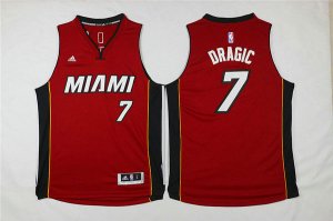 Maillot De Basket Miami Heat Goran Dragic 3 Tissus Sportif Fans Edition Rouge